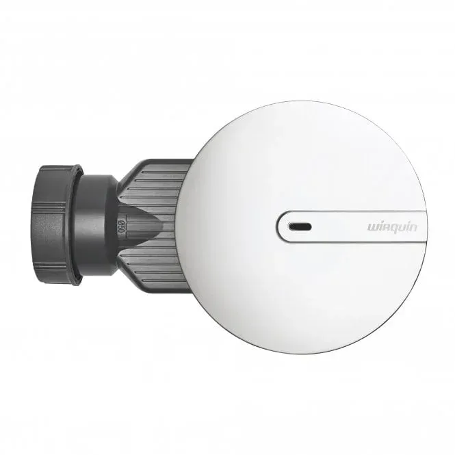 Wirquin Chrome Extra Slim+ Low Profile Waterless Shower Waste for 90mm Trays 30723374 - Image 2